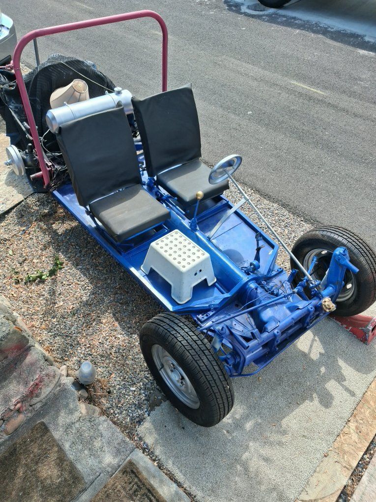 Custom Dune Buggy / Sand Rail Chassis Project with Seats and Fuel Tank