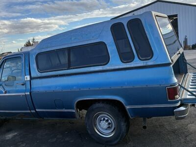 Square Body 8 Foot Bed Camper Shell