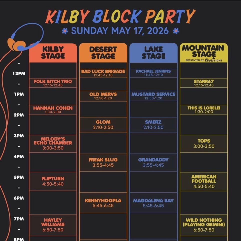 Kilby Block Party Sunday GA tickets x2