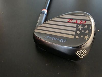 Cleveland RTZ 56 Degree Wedge with Fujikura Axiom 105 S Shaft and JumboMax Grip. USA Edition