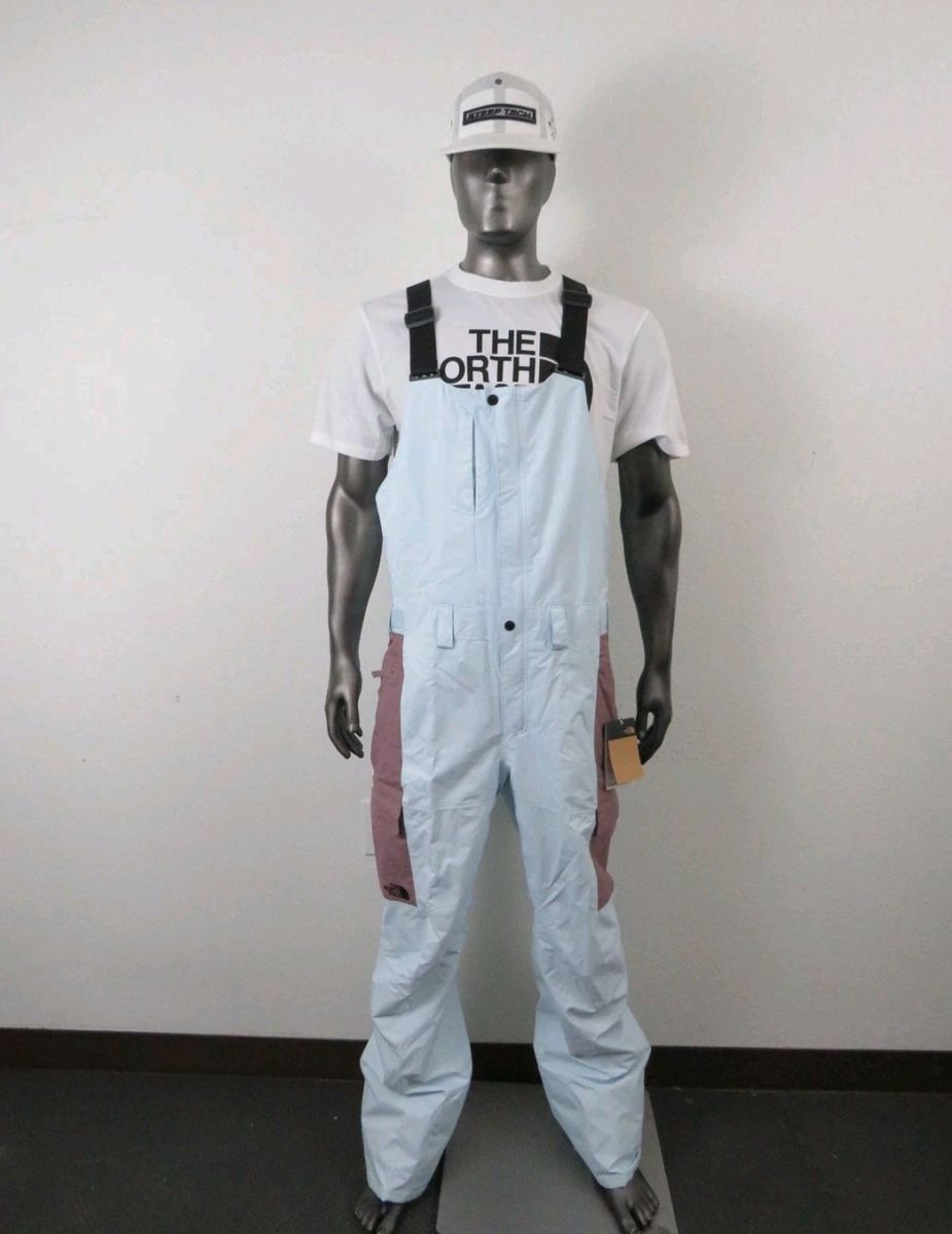 Mens Northface ski/snowboard bibs size small