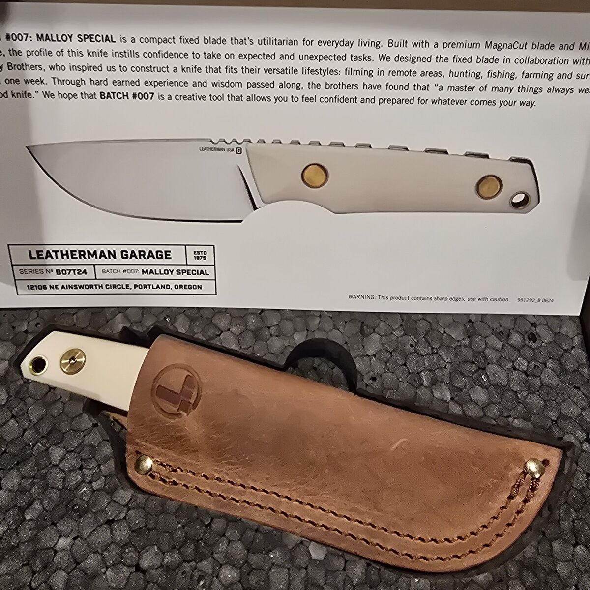 leatherman garage batch 007 malloy special