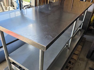 Stainless Steel Table Commercial Use 96' (8 ft) x 30"