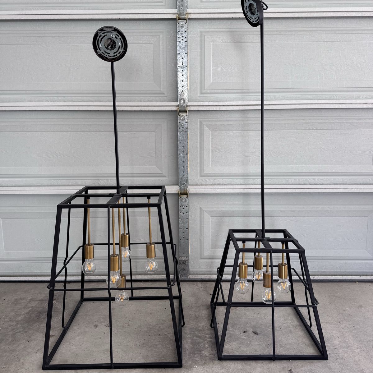 2 Matching Light Fixtures