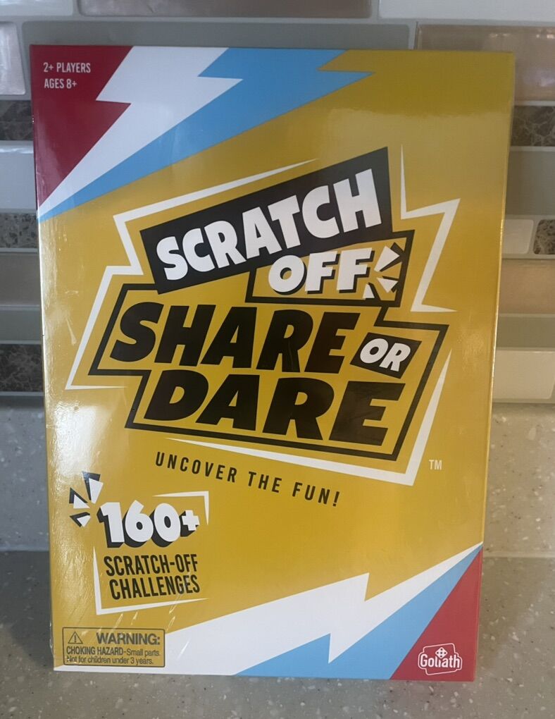 Goliath Scratch Off Share Or Dare Party Game