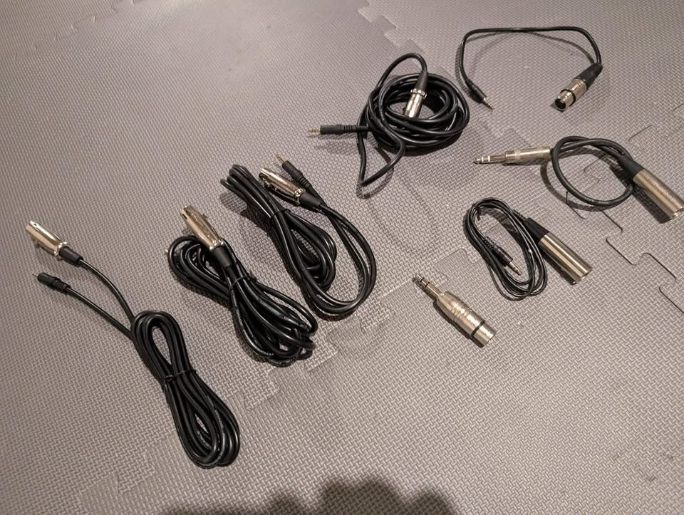 XLR to 3.5mm TRS Cables