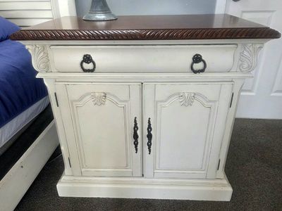 2 Farmhouse Nightstands - Dressers
