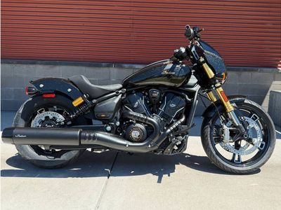 2026 Indian Motorcycle 101 SCOUT, ONYX BLACK CRYSTAL WITH GRAPHICS