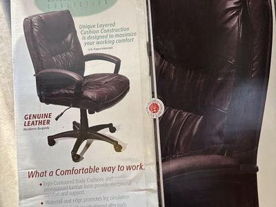 New Leather Office Chair