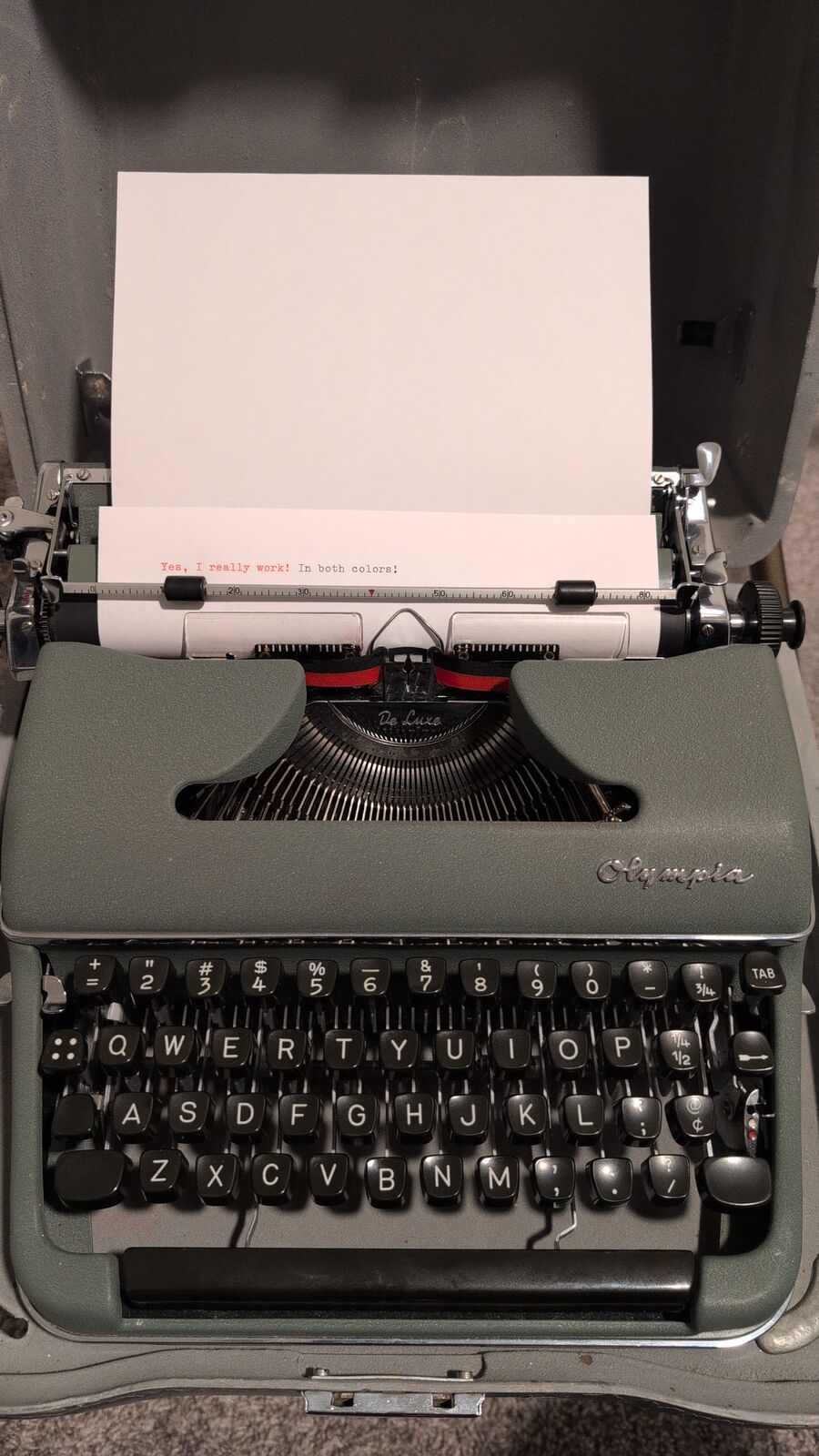 Fully Functional Olympia SM3 – Ready to Write
