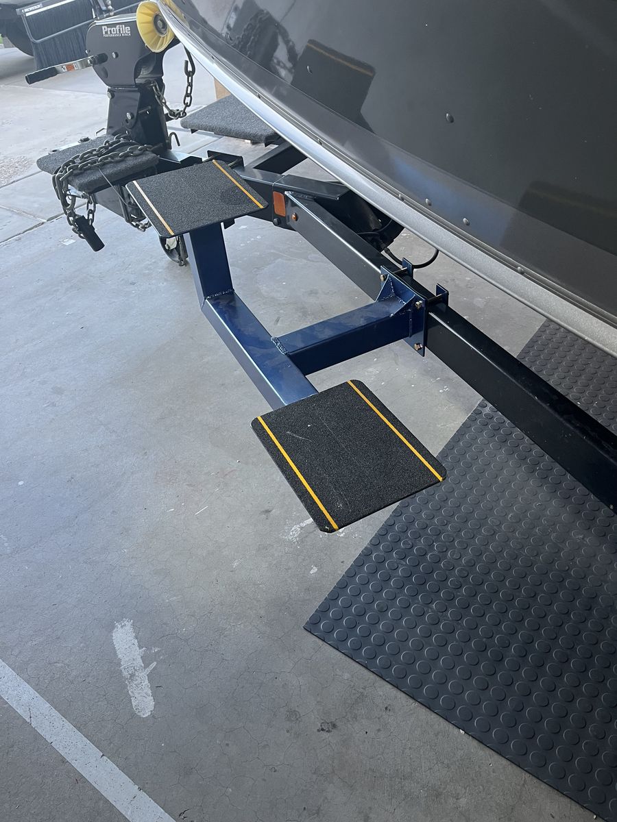 Boat Trailer Steps