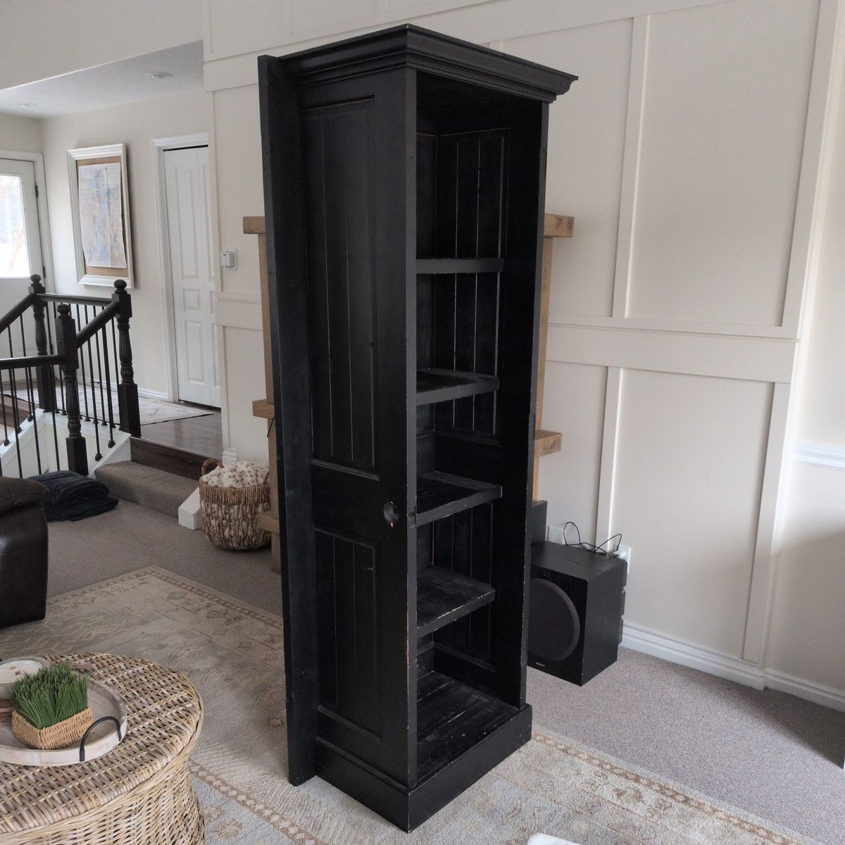 Custom built bookshelf