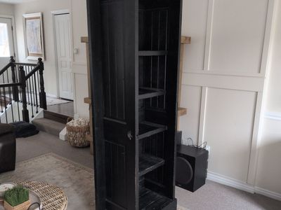 Custom built bookshelf