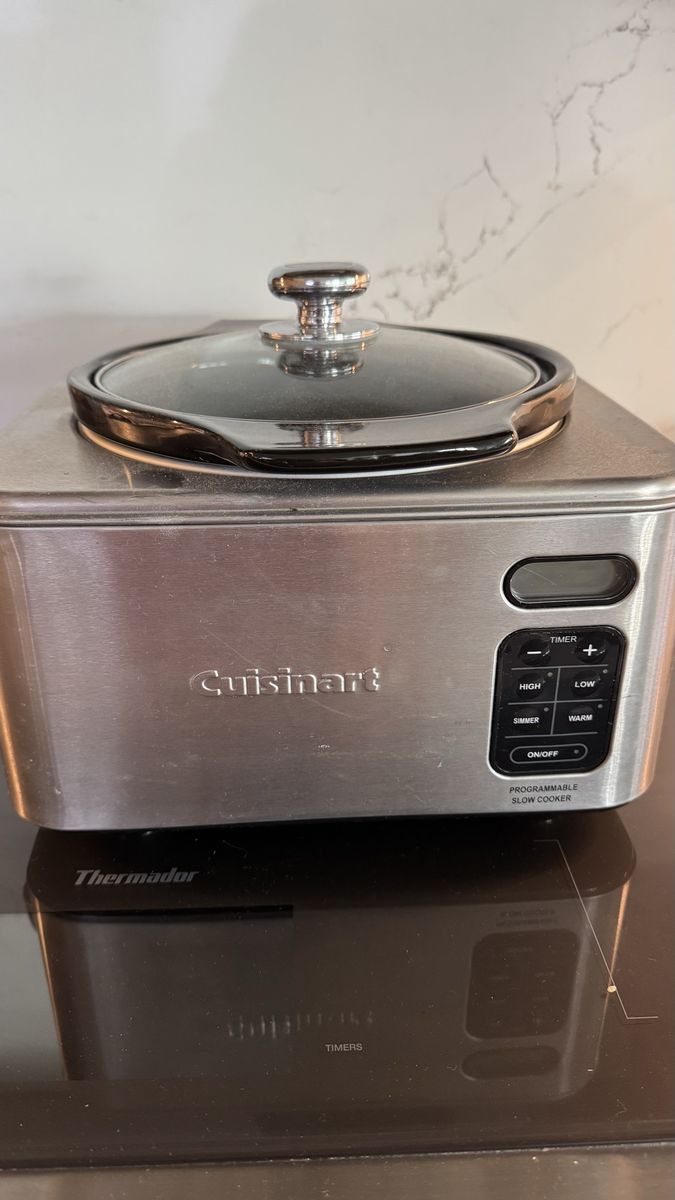 Cuisinart Programmable Slow Cooker - Stainless Steel, Digital Display