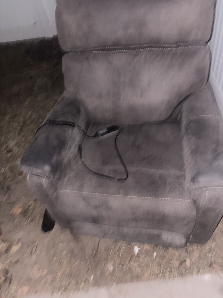 Electric Leather Recliner