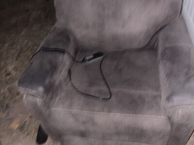 Electric Leather Recliner