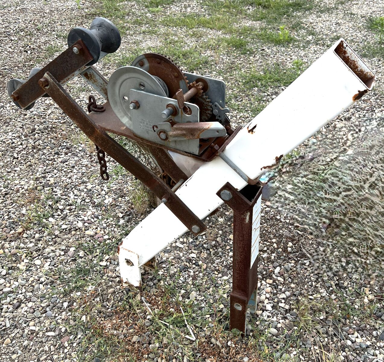 Trailer Winch, Heavy Duty from 24 foot boat trailer