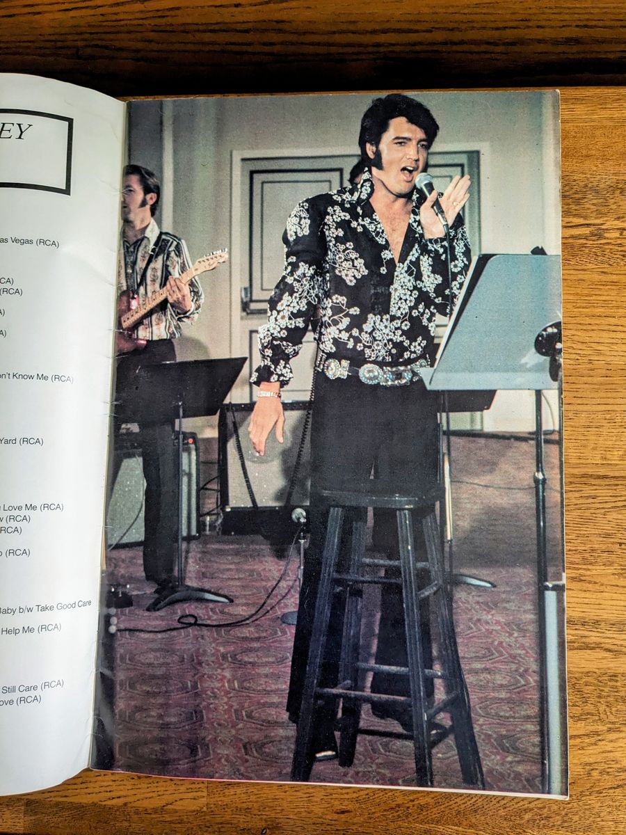 Elvis Presley Poster Book 1977 Series