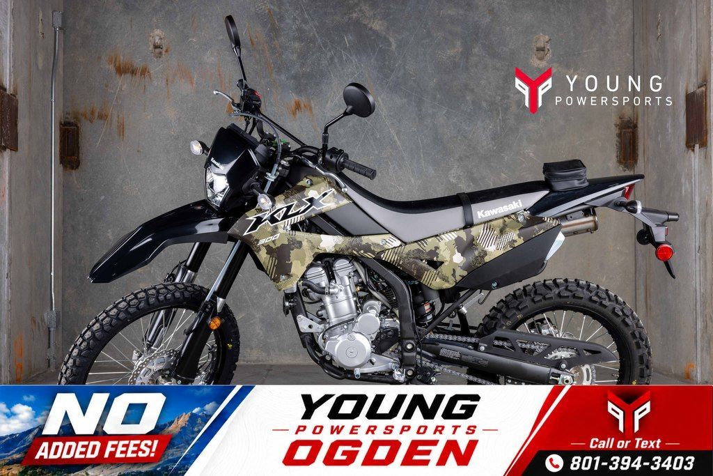 2026 Kawasaki KLX®300 Cypher Camo Beige