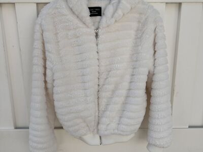 Youth Faux Fur Hooded Coat