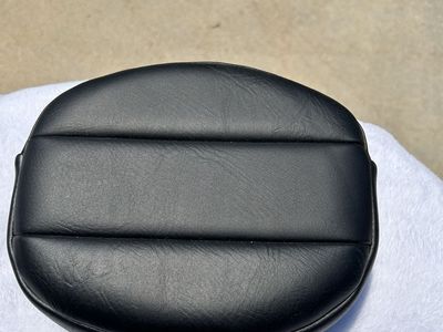 Black Motorcycle Passenger sissy bar back rest for Harley Davidson