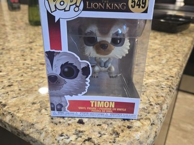 Funko Pop! Disney The Lion King Timon Vinyl Figure #549 Live Action