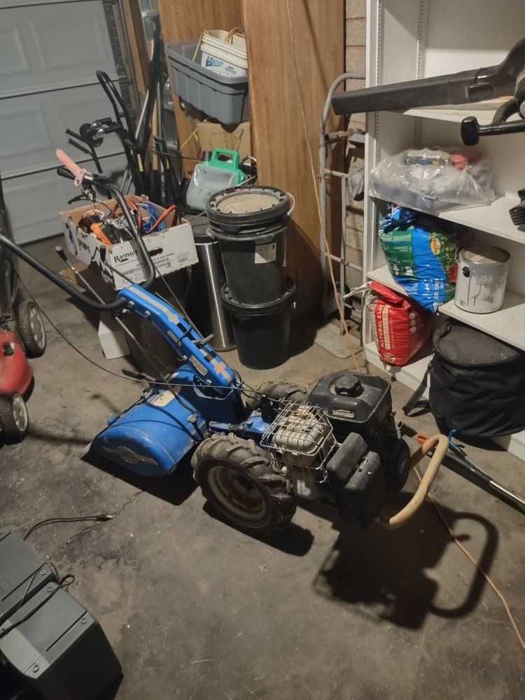 Briggs & Stratton Blue Rear Tine Tiller