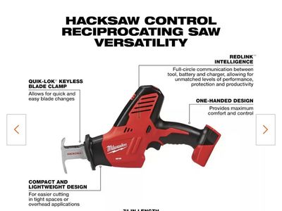 Milwaukee M18 Hackzall Cordless Reciprocating Saw