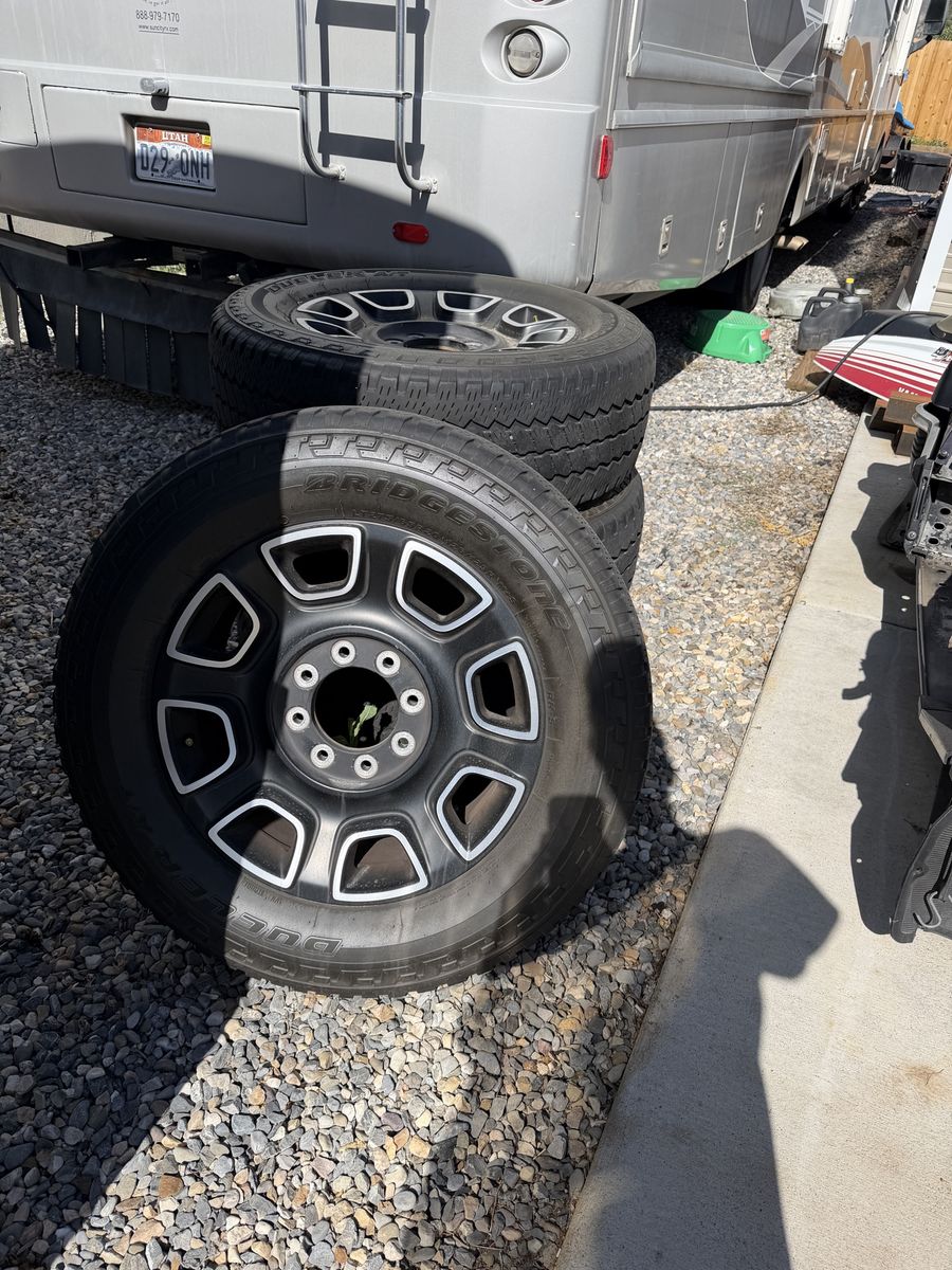 Ford super duty takeoffs wheels and tire