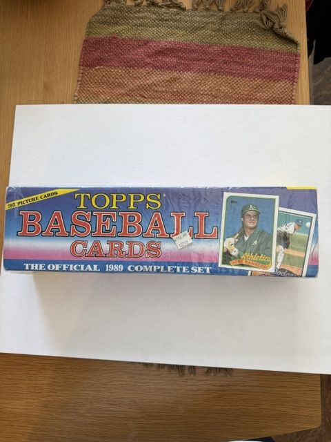 1989 Topp's Complete Baseball Card Set