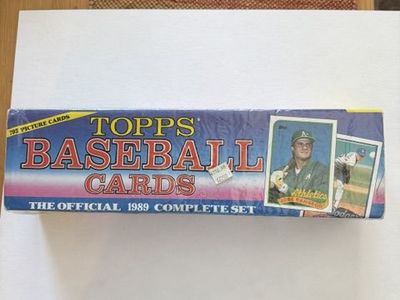 1989 Topp's Complete Baseball Card Set