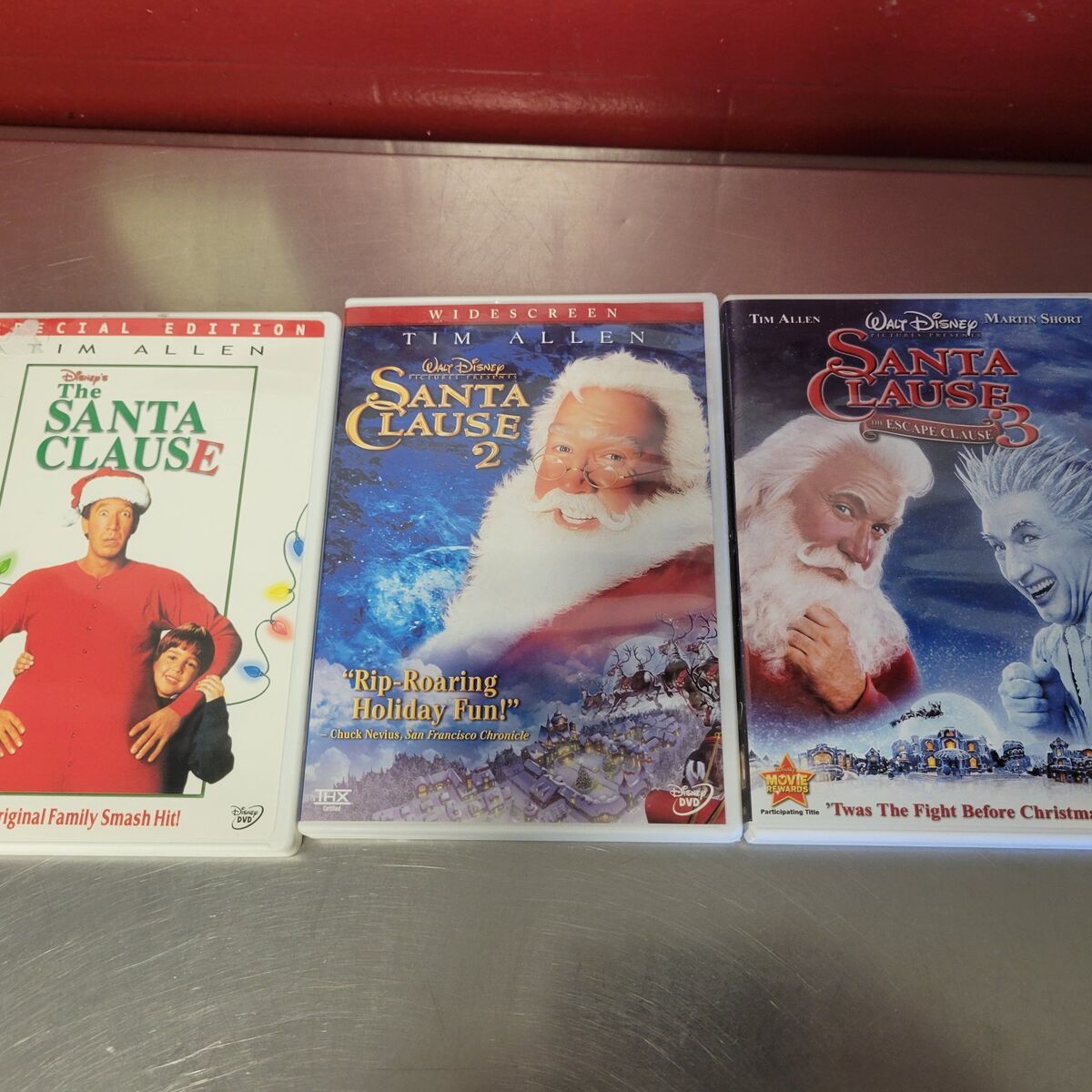 Santa Clause Movies 1-3