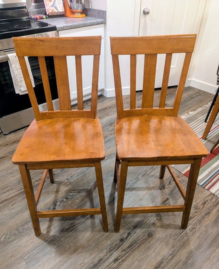 Wooden Bar Stools