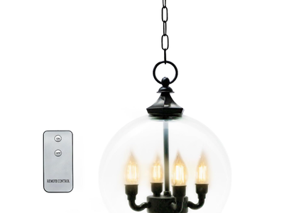 New in box Battery Operated LED Chandelier Lights