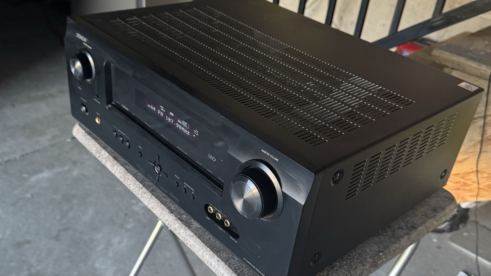 Denon AVR-591 3D AV Surround Receiver Home Theater Audio Amplifier