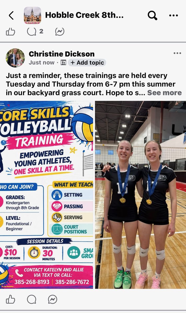 Volleyball Training