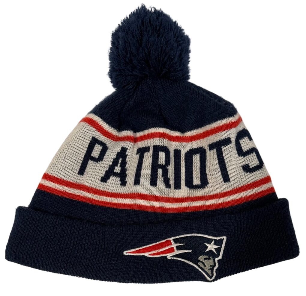 New England Patriots Cuffed Pom Beanie '47 Brand