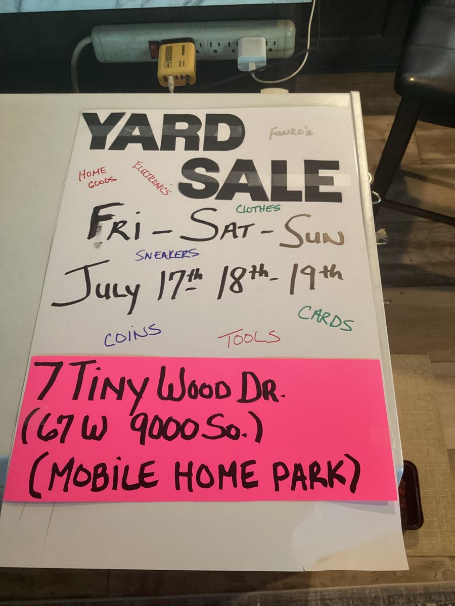 YARD SALE