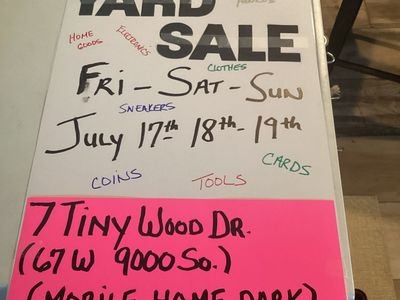 YARD SALE
