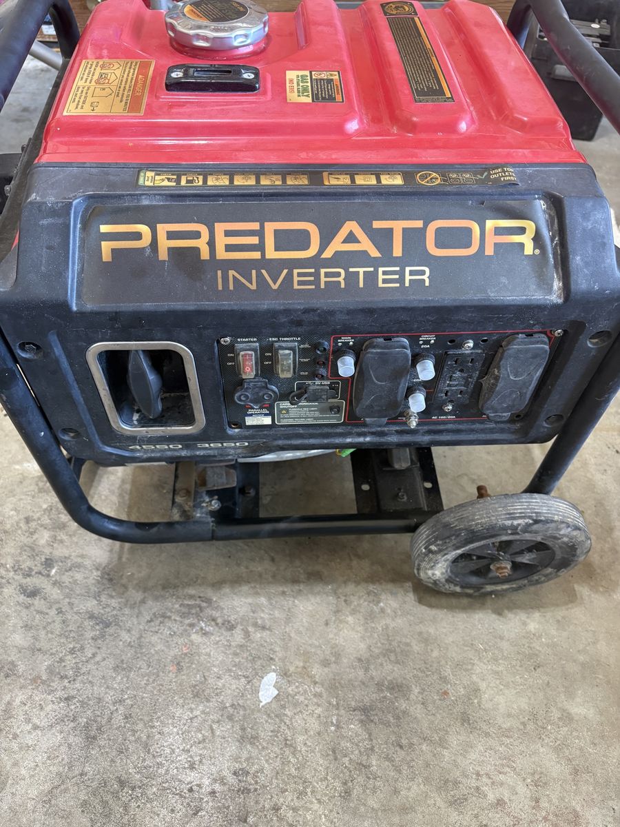 Predator 4550 inverter generator