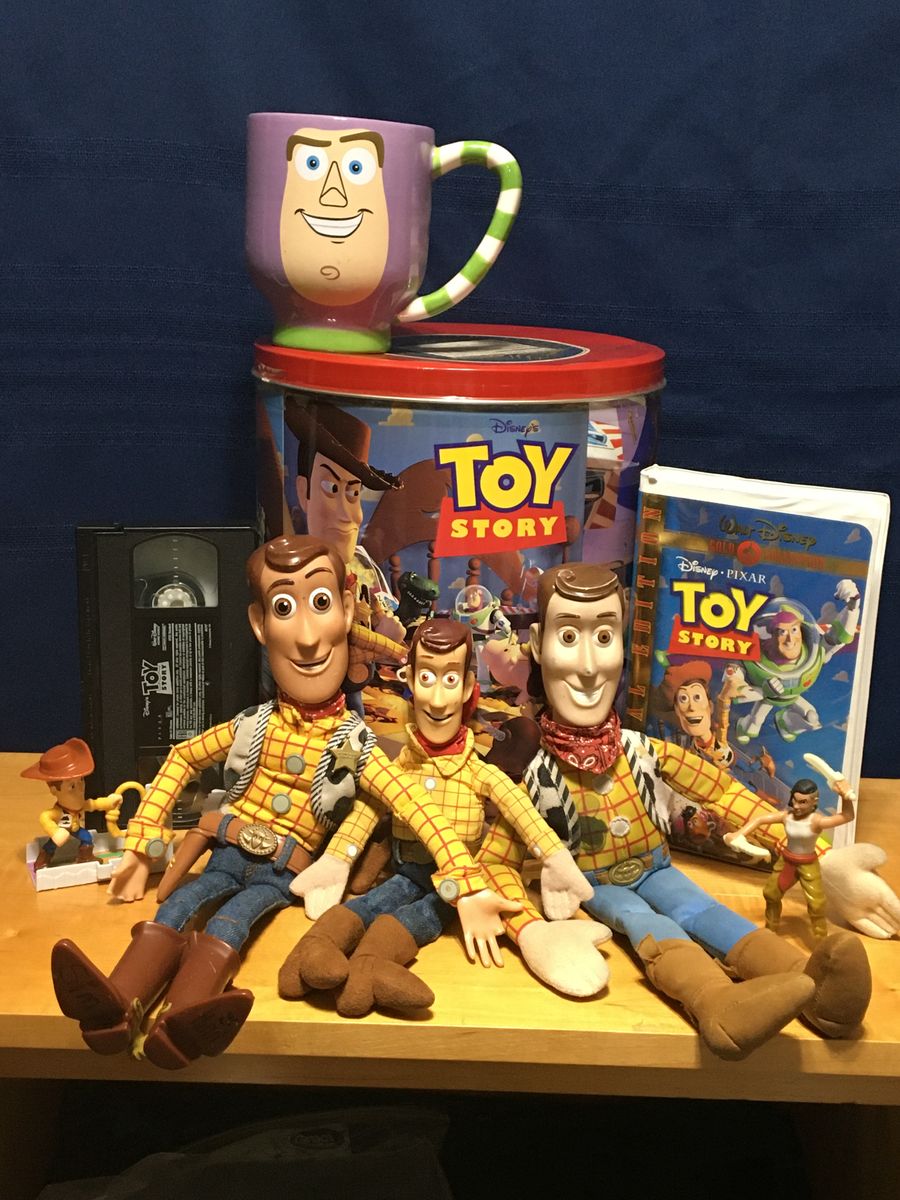 An Assortment of Items from the 1st Toy Story Movie