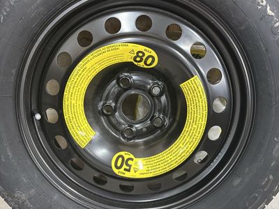 Spare tire for a Volkswagen Atlas