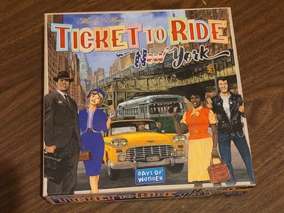 Ticket to Ride New York board game