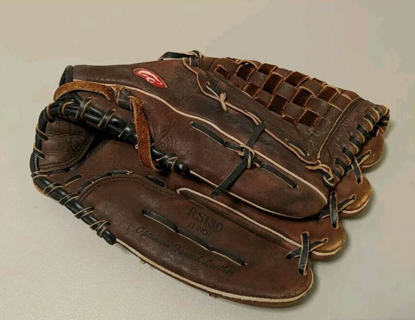 rawlings renegade 13" infield/outfield glove basket weave RH throw