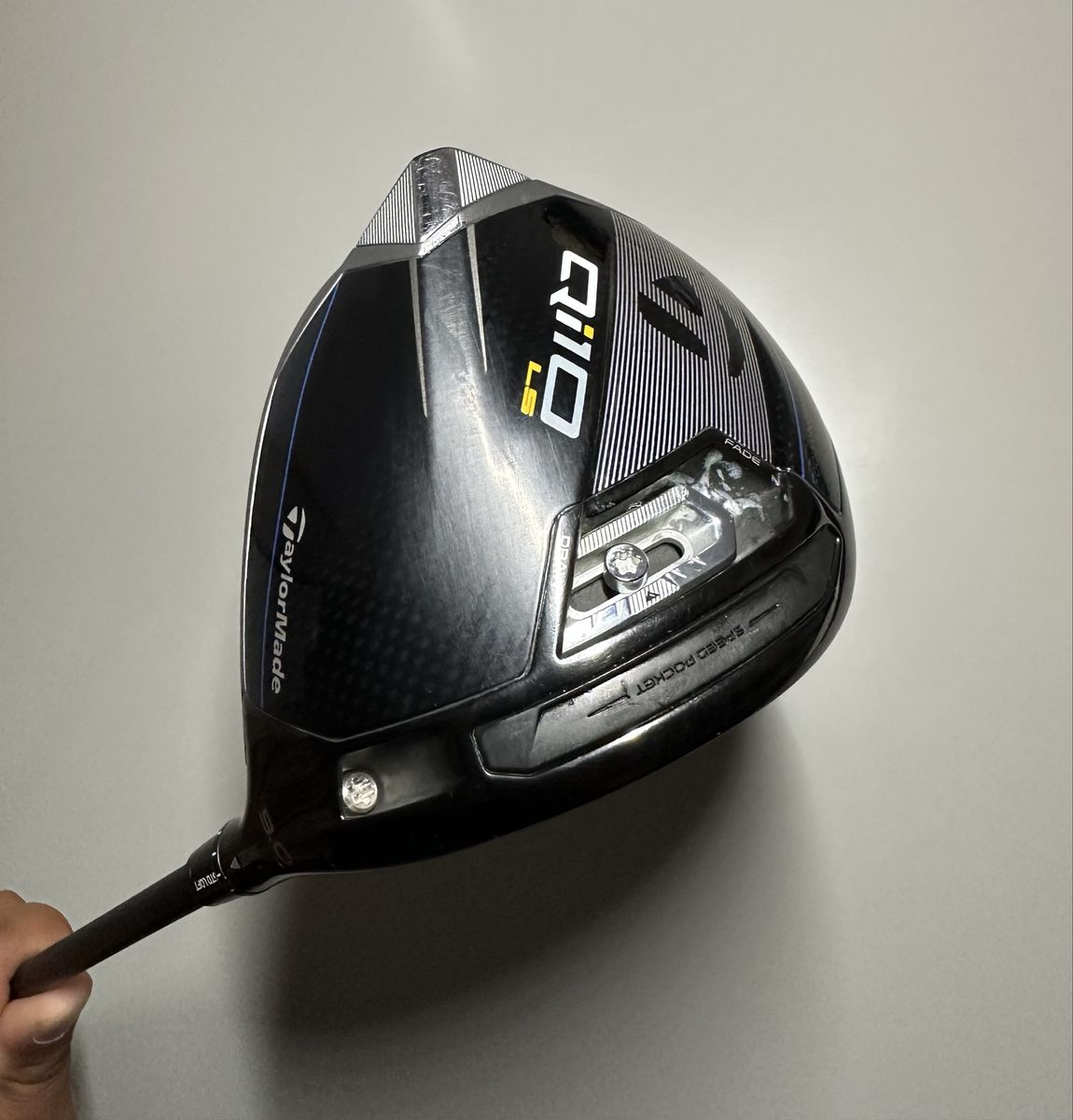 TaylorMade Qi10LS 9* Driver Tensei AV Limited Blue 65 Flex-S Golf Pride Grip