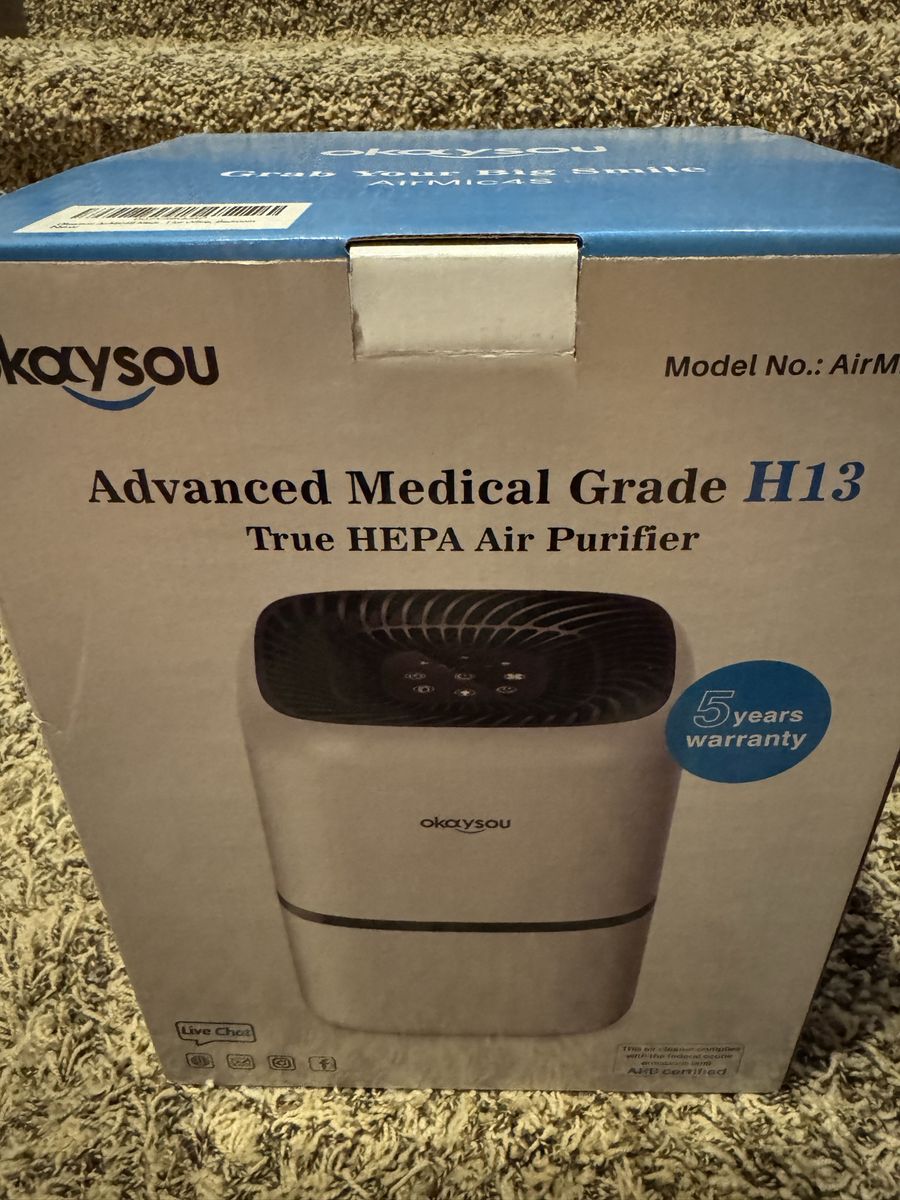 New inbox, HEPA air purifier