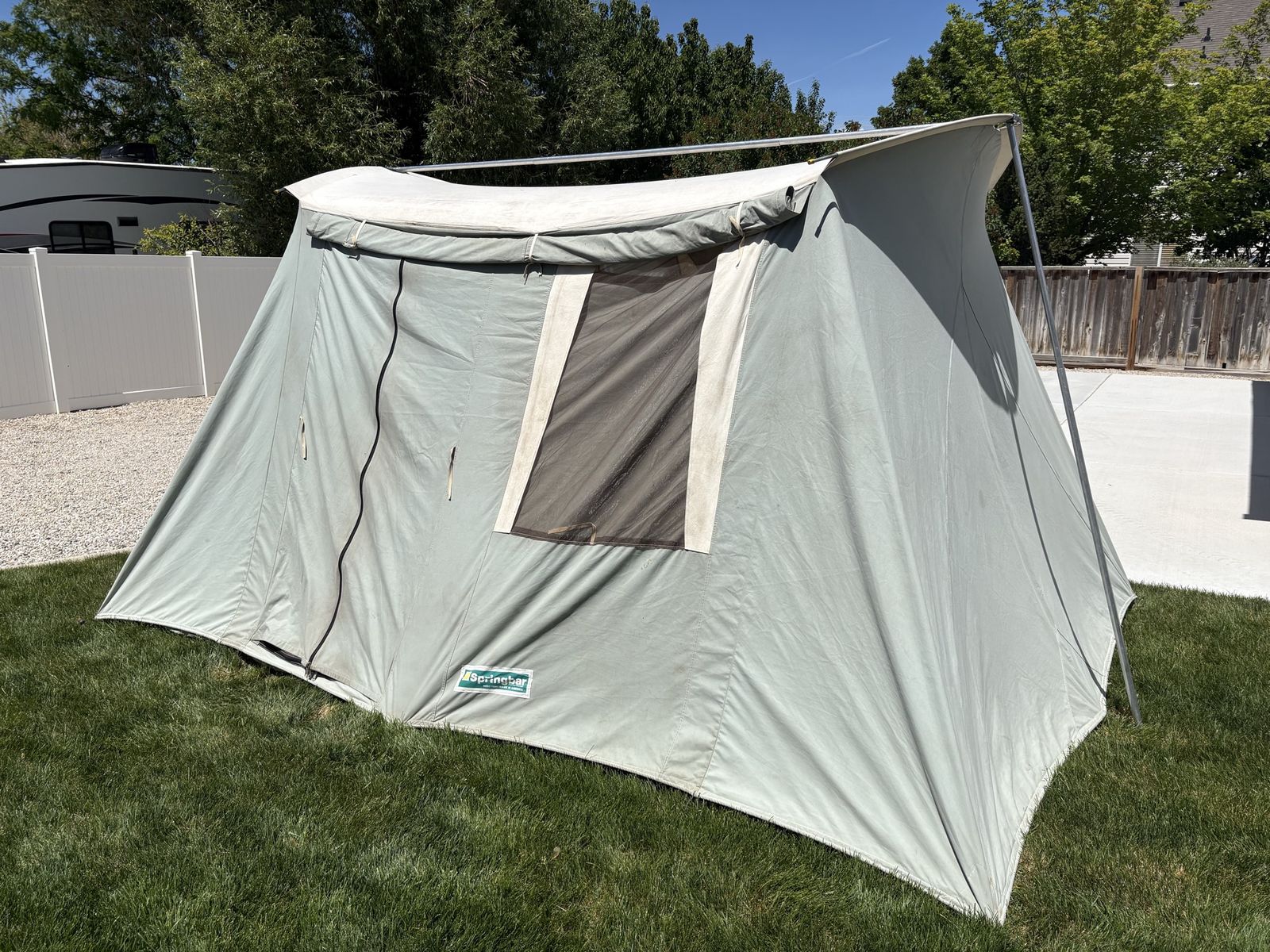 Kirkhams Springbar Tent.