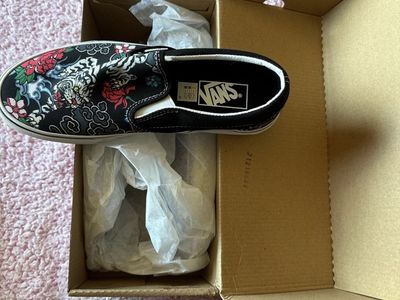 Vans x Yohji Yamamoto black slip On
