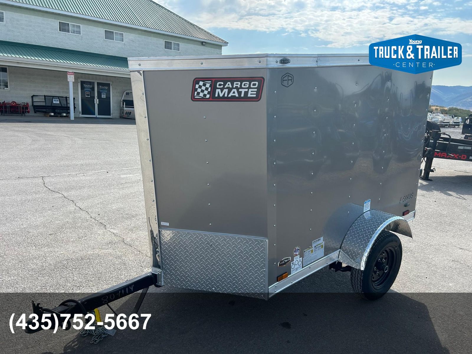2027 Cargo Mate 4X6 with Barn Door
