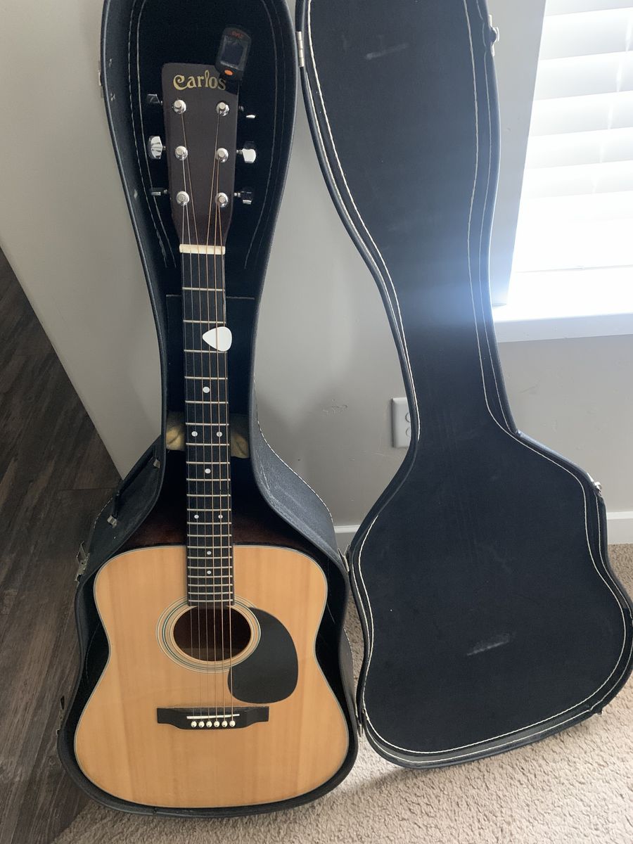 Vintage Carlos model 238 acoustic guitar